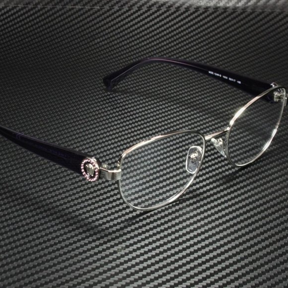 Versace Silver 52mm Women's Eyeglasses - Picture 1 of 5